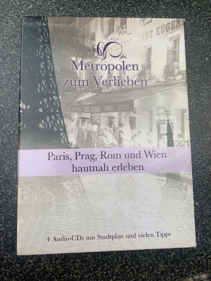 Audio CDs „Metropolen zum Verlieben“ Rom, Paris, Venedig, Prag in Neu Ulm