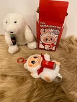 Coca cola kola 1980 werbe eisbär mit Flasche Coke vintage labubu Bayern - Wonfurt Vorschau