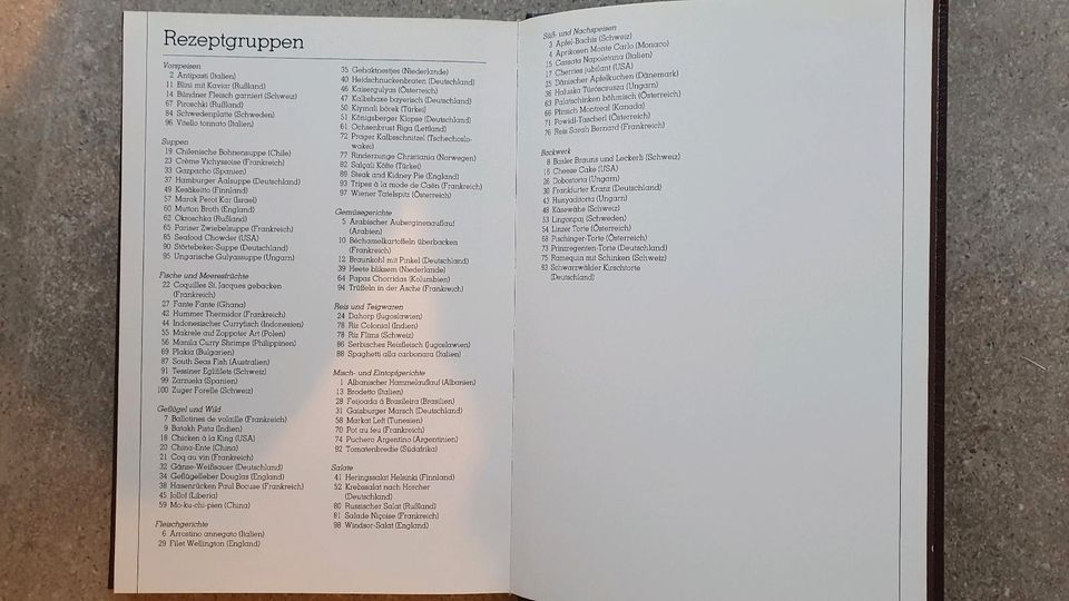 100 raffinierte Gerichte aus aller Welt - TOP Zustand Kochbuch in Mölln