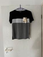 Schwarz / Graues Shein Damen T-Shirt mit Glitzertasche Schleswig-Holstein - Ammersbek Vorschau