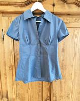 S.Oliver graublaue Bluse Kurzarmbluse Business T-Shirt Bayern - Hersbruck Vorschau