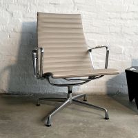 Vitra - EA 116 Alu Chair - Sessel - Leder beige Nordrhein-Westfalen - Havixbeck Vorschau