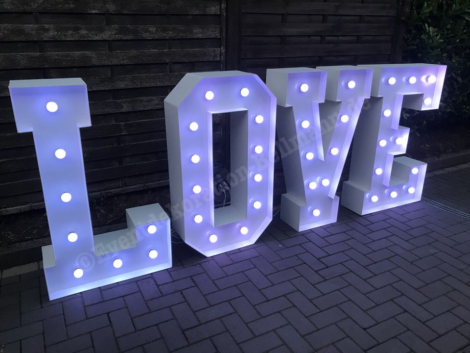 LOVE Buchstaben XXL *MIETEN* Hochzeit / Event / Freie Trauung in Hamburg