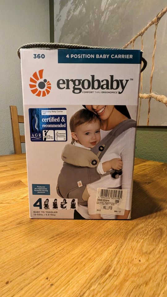 Babytrage von Ergobaby 360 comfort in Crimmitschau