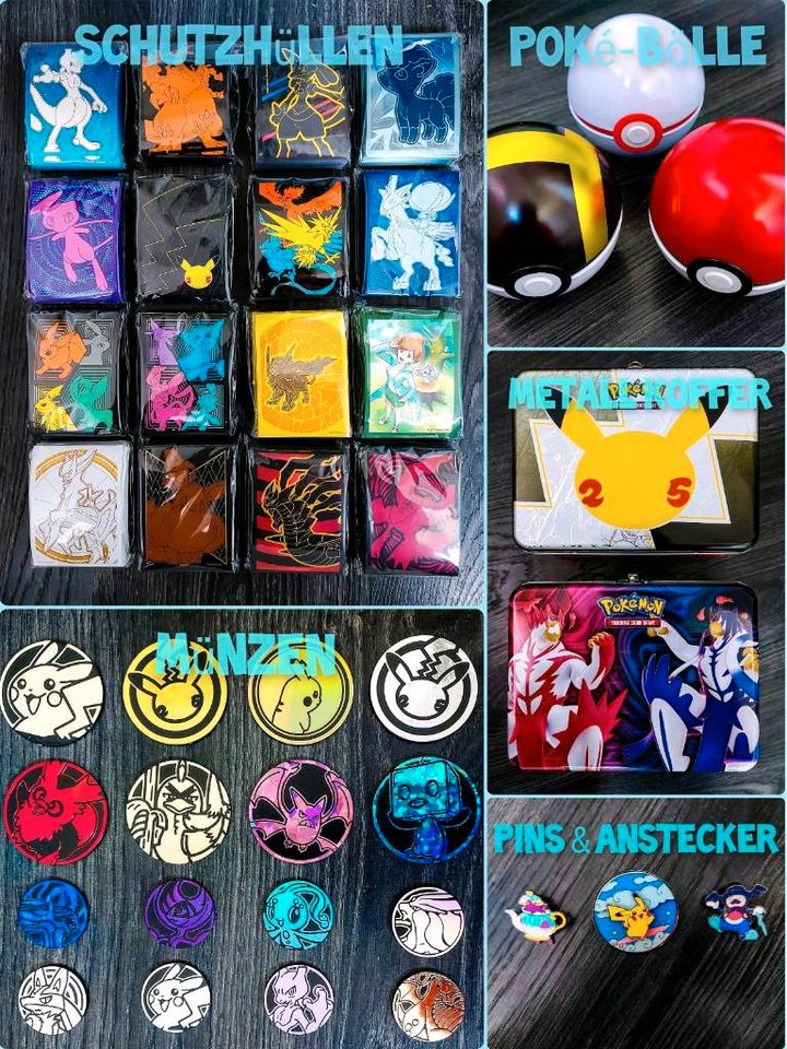 ✴️10 sehr Starke VMAX/VSTAR/V/EX Ultra Holo Karten | Legendäre Ultra garantiert✅ 100% Original Set | Pokemon-Karten XXL Booster Ab 3 Mew  Mewtu 4 Glurak Pokémon-Karten Sammel-Karten Geschenk Sammlung✨ in Idar-Oberstein