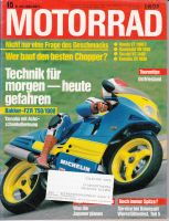 Das Motorrad 15/88 Japan-Chopper Vergleich,Bakker-Yamaha FZR 1000 Münster (Westfalen) - Gievenbeck Vorschau