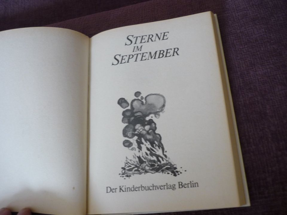 Sterne im September- Kinderbuchverlag - 1. Auflage DDR 1985 in Plauen
