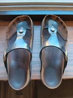 Birkenstock/ Zehentrenner / schwarz Baden-Württemberg - Offenburg Vorschau