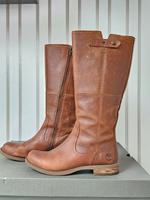 Timberland Stiefel Langschaft Leder Damen cognac  Gr. 37,5 Nordrhein-Westfalen - Schwerte Vorschau