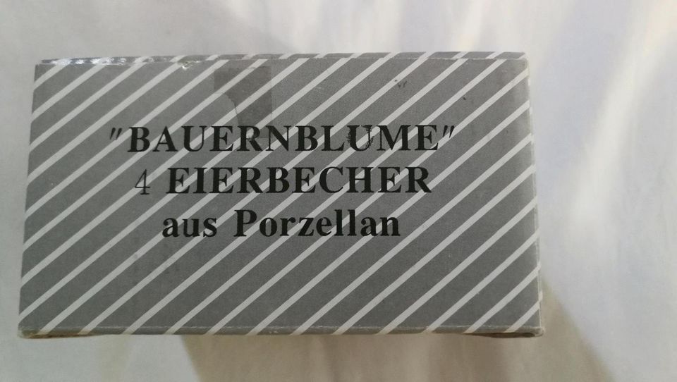 Eierbecher Bauernblume 4 Stück neu in Berlin