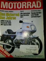 Zeitschrift " Das Motorrad "    1977 Bayern - Bamberg Vorschau