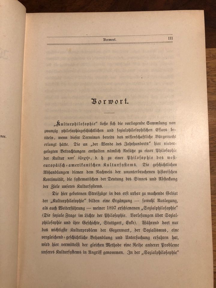 An der Wende des Jahrhunderts / Ludwig Stein in Frankfurt am Main