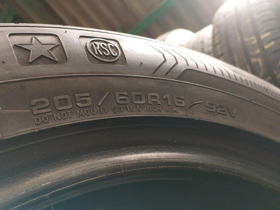 2 Sommerferien RSC 205 60 R16 92V Goodyear DOT 0317 (4-4,5mm) in Giebelstadt