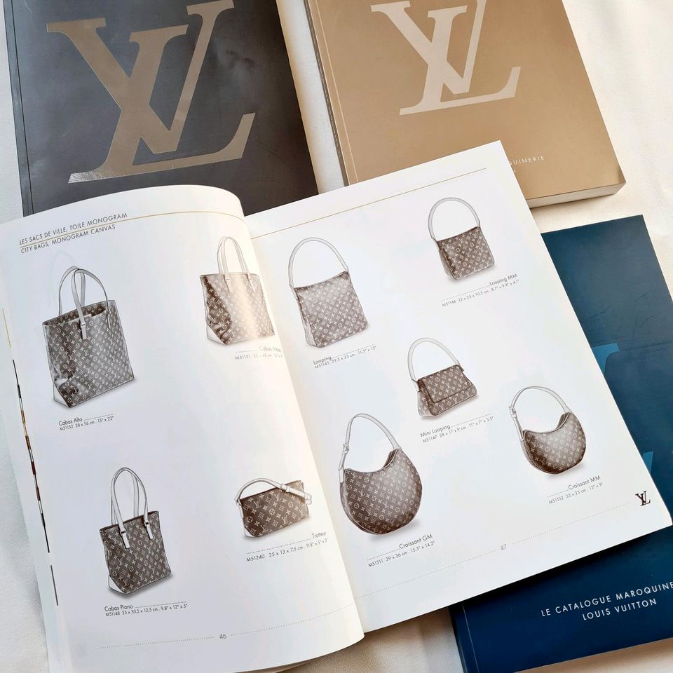 LOUIS VUITTON Produkt Taschen & Zubehör Katalog 2003 - 2007 in Hessen -  Mühlheim am Main