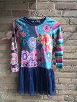 Desigual Mädchenkleid mit Tüllrock, blau/bunt gemustert Niedersachsen - Oldenburg Vorschau