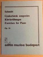 Klavierübungen, Schmitt Op.16, in drei Sprachen Sachsen-Anhalt - Querfurt Vorschau