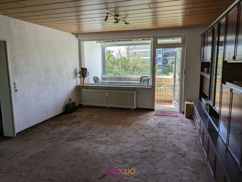 Kapitalanlage! 2 Zimmer mit Südbalkon, Aufzug, Fernwärme - bestens vermietbar in Braunschweig