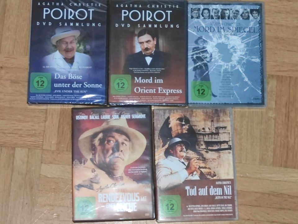 Agatha Christie DVD Sammlung 5 Filme in Hamburg
