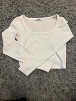 Langarmshirt, weiß, bershka, Gr.S Nordrhein-Westfalen - Petershagen Vorschau