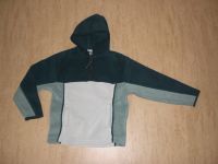 weicher Pullover Shirt mit Kapuze 128 ♥ grau grün Brandenburg - Lübben Vorschau
