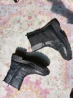 Stiefel von Manguun Schwarz Leder Stiefeletten Köln - Porz Vorschau