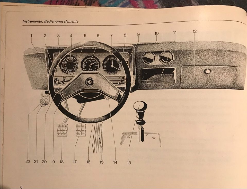 GM Opel Manta A Anleitung Wartung Papiere Bedienungsanleitung in Mechernich