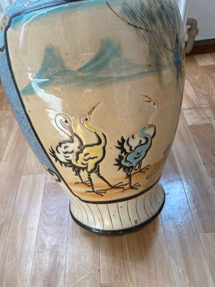 Vase Deko Kunst 56 cm hoch in Mainz