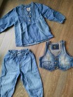 Jeans Weste Hose Bluse Gr. 80 H&M Sachsen - Grumbach Vorschau