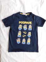 Tshirt Minions Poopaye von Despicable Me Gr. 134/140 - dunkelblau Hannover - Ricklingen Vorschau