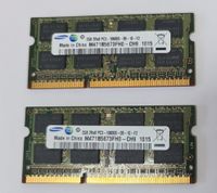 RAM Samsung Arbeitsspeicher 2x 2GB 2Rx8 PC3 - 10600S Mitte - Tiergarten Vorschau