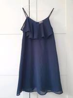 Kleid mit Volants dunkelblau Vero Moda Größe S 36 Brandenburg - Kremmen Vorschau