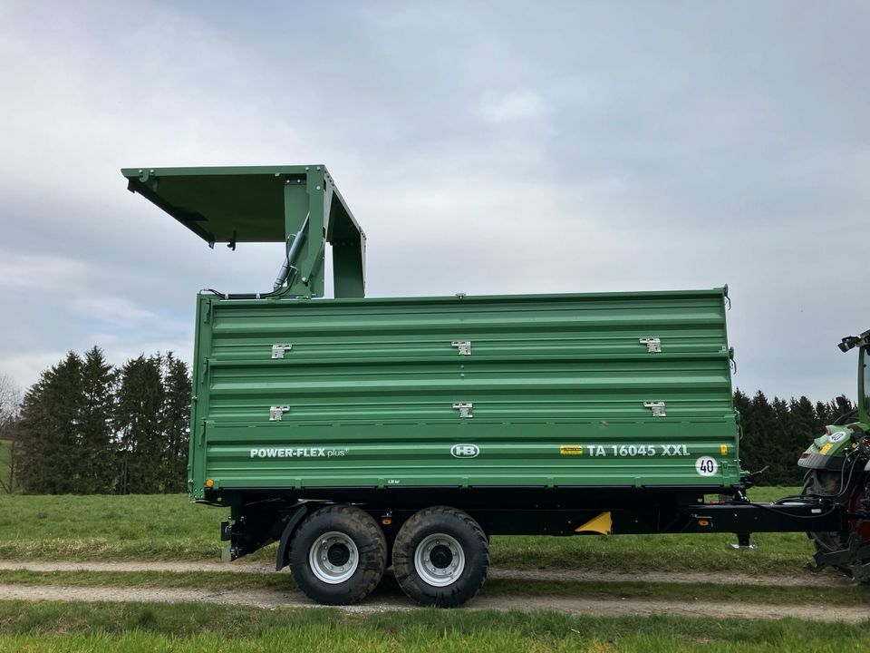 Brantner Tandem-Dreiseitenkipper TA 16045/2 XXL Si in Hofkirchen