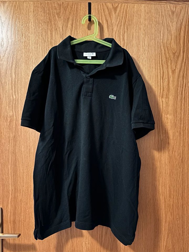 Lacoste Slim Fit Poloshirt 3XL Schwarz in Rüsselsheim