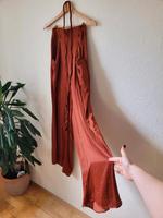 Rostrote Stoffhose mit weitem Bein von Zara Größe XS Hessen - Fulda Vorschau