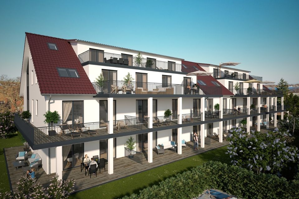 Top Lage! Grundstück inkl. Planung & Baugenehmigung mit Teil-Meerblick in Stralsund