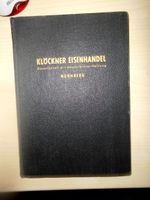 Altes Fachbuch - Klöckner Eisenhandel Nürnberg - 1953 Bayern - Vohburg an der Donau Vorschau