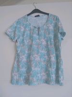 T-Shirt, Gr. L (Gr. 44/46), mint, beige,  weiß,  Gina Benotti Nordrhein-Westfalen - Ense Vorschau