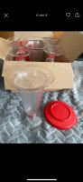 TUPPERWARE 10 Eisbecher 200 ml rot, Partybecher, Dessert Schalen Niedersachsen - Braunschweig Vorschau