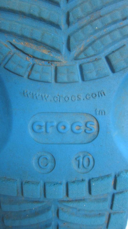 Kind ICONIC CROGS COMFORT  17,5 cm  10  blau Gesicht Zähne in Haibach Unterfr.
