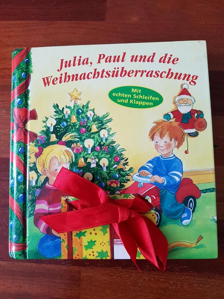 Buch zum Weihnachten* Weihnachtsüberraschung,mit echten Schleifen in Troisdorf