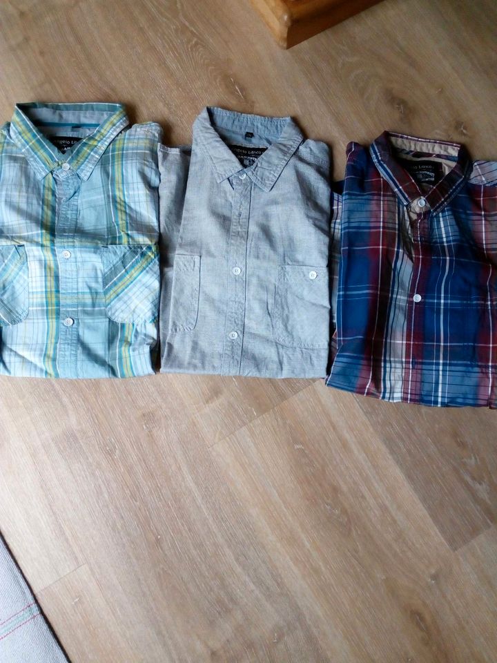 3 Hemden, Gr. L, Kurzarm, NEU, 6 €/St.  - zusammen 15 € in Ense