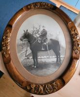 Nachlass:Pferd/Soldat altes Bild handgefertigt Holzrahmen Rheinland-Pfalz - Dexheim Vorschau