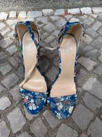 High Heels blau blumig Gr.40 Berlin - Wilmersdorf Vorschau