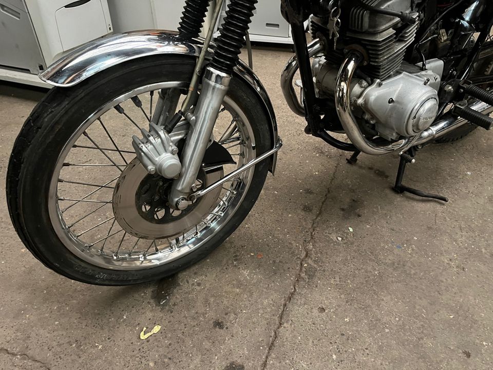 Honda-Oldtimer-Motorrad-,CB 125 K-Laufleistung-12.833-Baujahr 76? in Saarbrücken