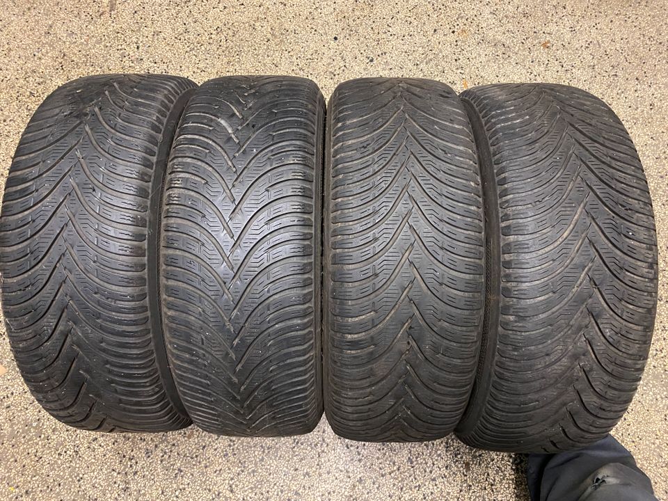 4 x Winterreifen Kleber M+S 205/55 R16 91H mit 4 x 5mm in Klein-Winternheim