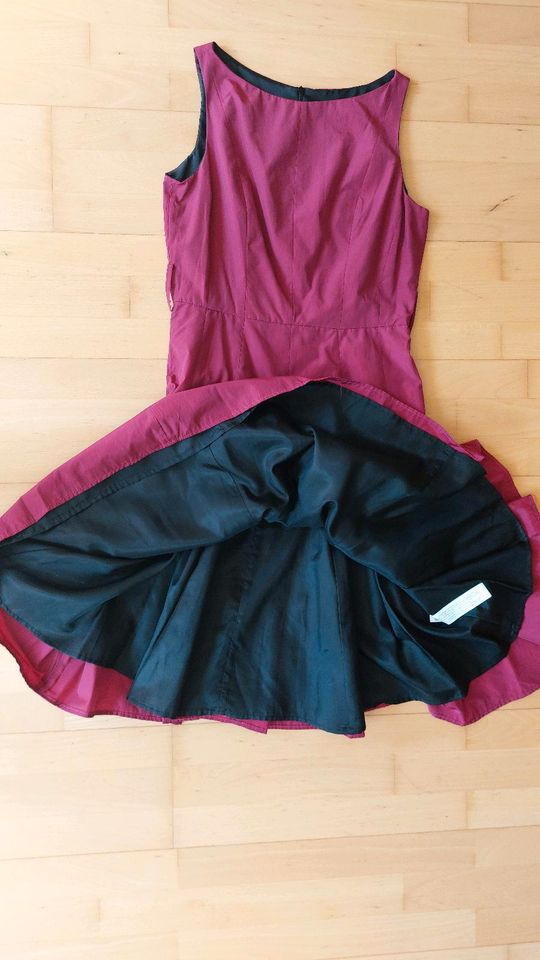 Kleid Abiballkleid Zara Gr. L Pink/ Magenta in Essen