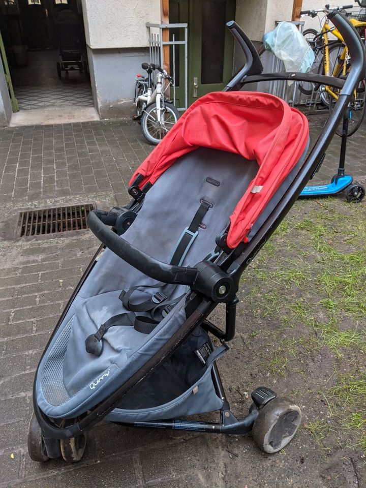 Quinny Zapp Flex Buggy Kinderwagen grau / rot in Berlin