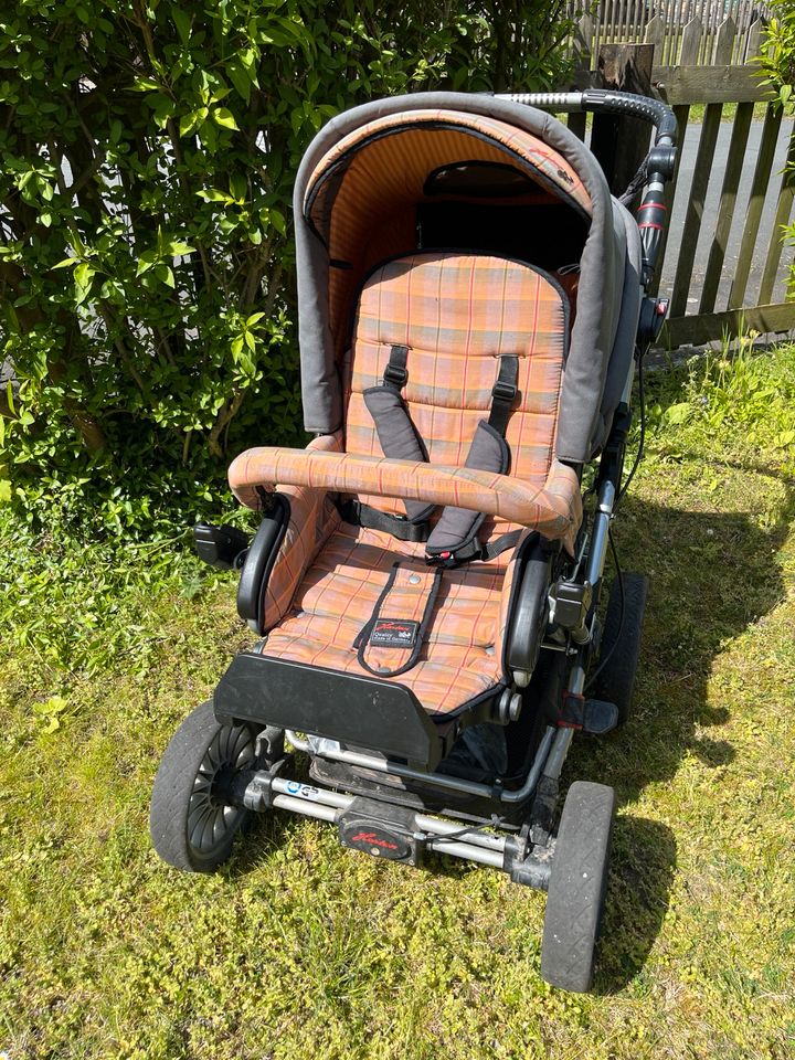 Hartan Kinderwagen/Buggy/Karre Topline S orange/grau in Liebenburg