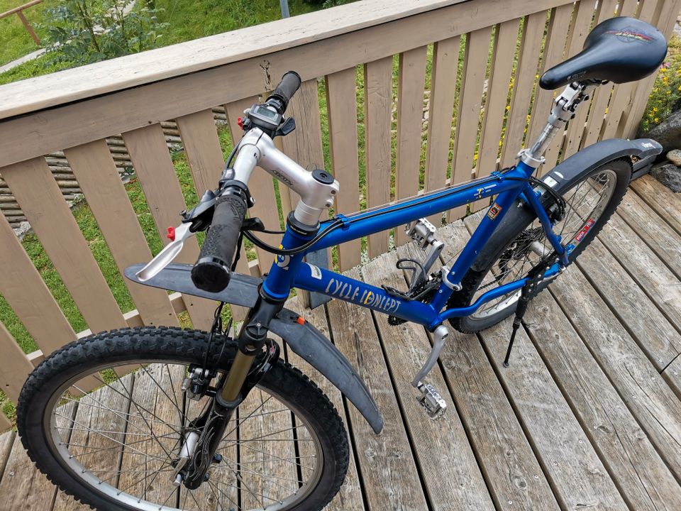 Original Cycle Concept MTB Mountainbike blau in Weibhausen