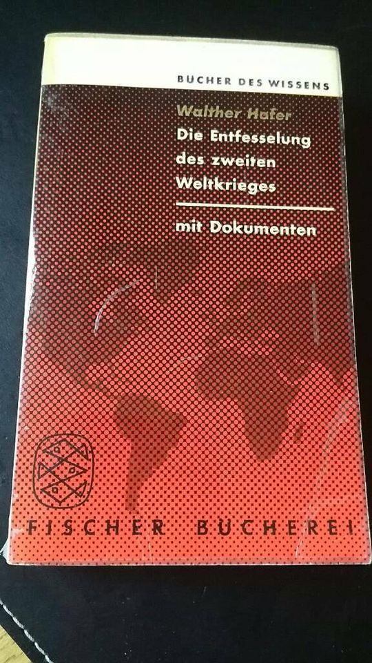 Buch "Die Entfesselung des zweiten Weltkrieges" Walther Hofer in Stralsund